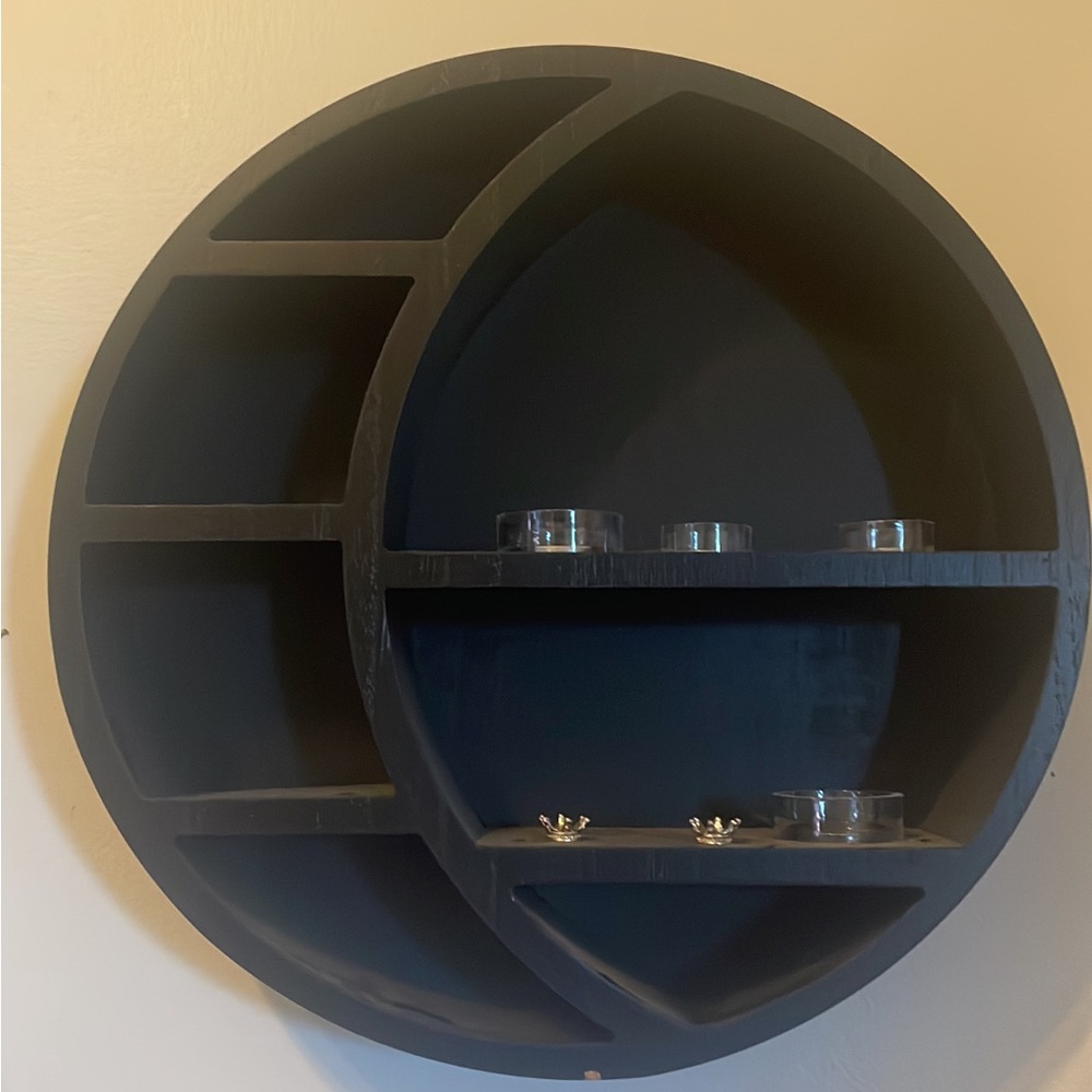 Ella and Emma Moon Shelf